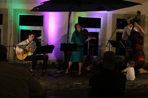 Trio bei Live Auftritt