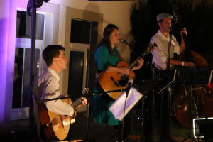 Trio bei Live Auftritt